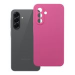Etui na Samsung A56 5G Silicone 2mm (camera protection) różowe