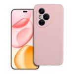 Etui na Honor 400 PRO Silicone 2mm (camera protection) pudrowy róż