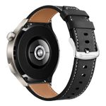 Pasek do Samsung Galaxy Watch Forcell F-Design FS21 dziurki skóra ekologiczna 22 mm czarny