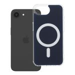 Etui na iPhone 16e (SE4 2025) / 17e Clear Fusion Mag Cover zgodne z MagSafe granatowe