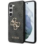 GUESS futerał do SAMSUNG S24 Plus GUHCS24M4GMGGR (Leather 4G Metal Logo) czarny
