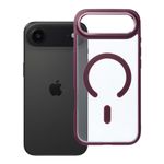 Etui na iPhone 17 AIR Matte Mag Cover zgodne z MagSafe czerwone