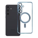 Etui na Samsung S25 FE Electro Mag Cover zgodne z MagSafe niebieskie