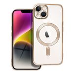 Etui na iPhone 14 Electro Mag Cover zgodne z MagSafe złote