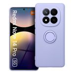 Etui na Xiaomi Redmi Note 14 PRO 5G Silicone Ring fioletowe