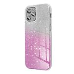 Etui na Samsung S25 FE Shining transparentne różowe