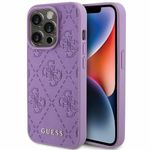 GUESS futerał do IPHONE 15 Pro GUHCP15LP4EPMU (Quilted 4G Classic) jasny fiolet