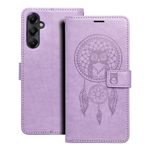 Etui z klapką na Samsung A05s Mezzo Book łapacz snów fioletowe