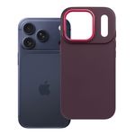 Etui na iPhone 17 Pro / 18 Pro (low camera edge) Frame fioletowe