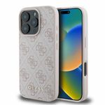 GUESS futerał do IPHONE 16 Pro Max GUHCP16XG4GFPI (PU 4G Classic) różowy