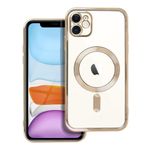 Etui na iPhone 11 Electro Mag Cover zgodne z MagSafe złote