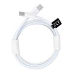Kabel USB C do USB C PD QC3.0 3A 30W 2 m HD26 box biały
