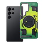 Etui na Samsung S25 ULTRA Forcell F-Protect Levels Dual Layer 4D technology zgodne z MagSafe Military Drop-Test cyber green