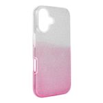 Etui na iPhone 16 Shining transparentne różowe