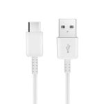 Kabel USB A do Typ C 2.0 HD21 1A 1 m biały