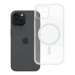 Etui na iPhone 15 Clear Mag Cover - Glitter (Str / Camera Protection) zgodne z MagSafe transparentne glitter