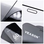 Szkło Hartowane 6D do Samsung A24 4G / A25 Veason Pro Glass (SET 10in1) czarne