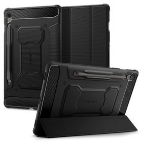 Spigen Rugged Armor Pro, black - Samsung Galaxy Tab S10 FE