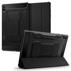 Spigen Rugged Armor Pro, black - Samsung Galaxy Tab S10/S9+