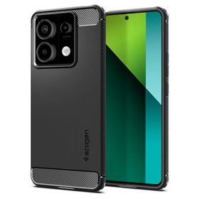 Spigen Rugged Armor, matte black - Xiaomi Redmi Note 13 Pro 5G / POCO X6 5G
