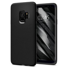 Spigen Liquid Air, matte black - Galaxy S9