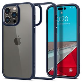 Spigen Ultra Hybrid, navy blue - iPhone 14 Pro