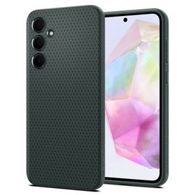 Spigen Liquid Air, abyss green - Samsung Galaxy A35