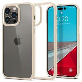 Spigen Ultra Hybrid, sand beige - iPhone 14 Pro
