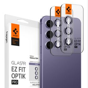 Spigen Glass tR EZ Fit Optik Pro 2 Pack, violet - Samsung Galaxy S24