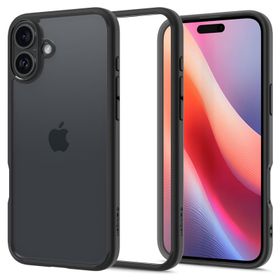 Spigen Ultra Hybrid, matte black - iPhone 16 Plus