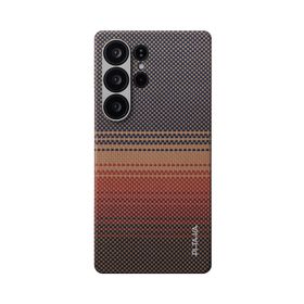 Pitaka Tactile Woven Case, Sunset - Samsung Galaxy S25 Ultra
