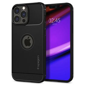 Spigen Rugged Armor, matte black - iPhone 13 Pro