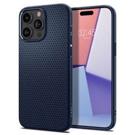 Spigen Liquid Air, navy blue - iPhone 15 Pro