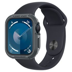 Spigen Rugged Armor, dark gray - Apple Watch 45mm/44mm