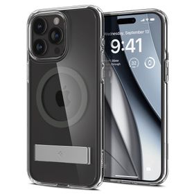 Spigen Ultra Hybrid S MagSafe, graphite - iPhone 15 Pro
