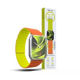 Mobile Origin Magnetic Watch Strap II, orange/green - Apple Watch 49mm/46mm/45mm/44mm
