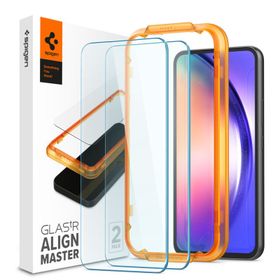 Spigen Glass tR AlignMaster Clear 2 Pack - Samsung Galaxy A54 5G