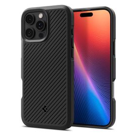 Spigen Core Armor, matte black - iPhone 16 Pro
