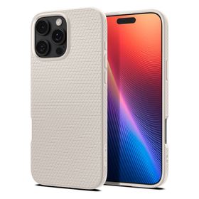 Spigen Liquid Air, natural titanium - iPhone 16 Pro