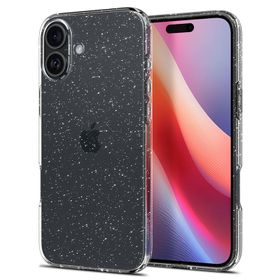 Spigen Liquid Crystal Glitter, crystal quartz - iPhone 16 Plus