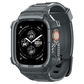 Spigen Rugged Armor Pro, dark gray - Apple Watch Ultra 2/1 49mm