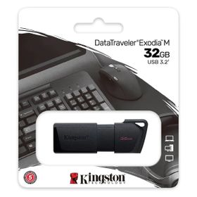 USB-A 3.2 FlashDrive Kingston DT Exodia M, 32Gb DTXM/32GB