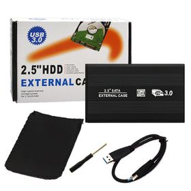 Ecobox Obudowa dysku Sata adapter Aluminium USB3.0 2.5 cala SSD Aluminium