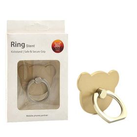 Economy Uchwyt telefonu stojak Miś Złoty Na rękę Ring holder