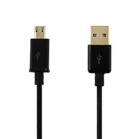 Economy Kabel 8MM USB - microUSB 2A 80cm Czarny