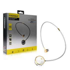 SŁUCHAWKA BLUETOOTH FINEBLUE DIAMOND DOUSZNE FL-C8 BIAŁE/ZŁOTE KANAŁOWE
