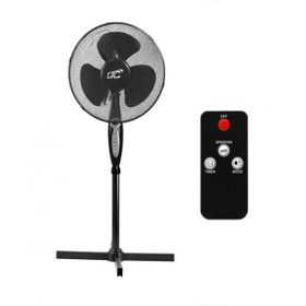 LTC wentylator stojący Stojący 50W + pilot Czarny 16 cali LXWT06