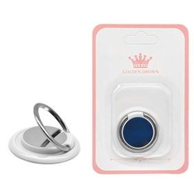 Ecobox Uchwyt telefonu stojak Premium Biały Na rękę Ring holder