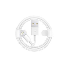 Economy Kabel Tray USB - Lightning 2A 1m Biały