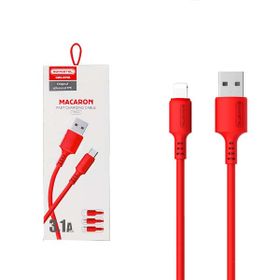Somostel Kabel USB - Lightning 3.1A 30W 1.2m Quick Charge QC3.0 Czerwony SMS-BP06